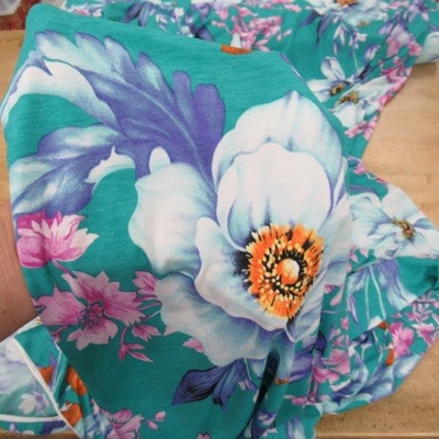 プリントニット　9158