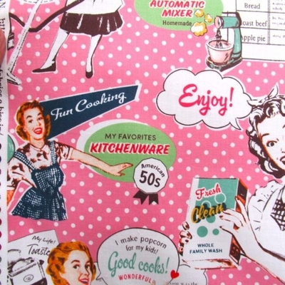 HOUSE WORK ピンク色　(9682-1)