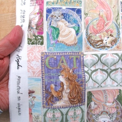ART DE NYA  アールヌーボ猫　(9703)