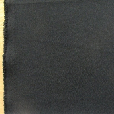 ポリ100%　先染めストレッチ　(9714-3)　ブラック色
