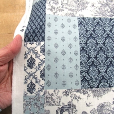 IDELIC POEM　(9722-4) 　ブルー&times;ホワイト