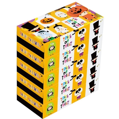 ハロウィンティッシュ100Ｗ5個組