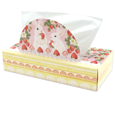 うさケーキティシュ120W