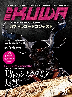 BE-KUWA No.91 世界のシカクワガタ大特集 | モンスター