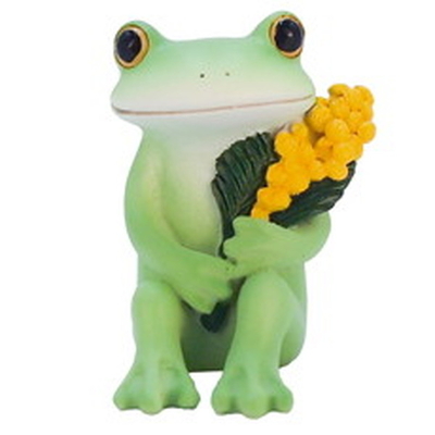 コポー　ミモザとカエル