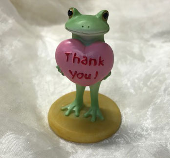 コポー　サンキューハートのカエル