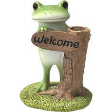 コポー　ウェルカム木のペン立て