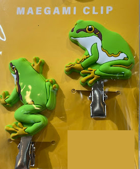 アマガエル 前髪クリップ－ワイルドスカイwildsky・カエル専門店（東京