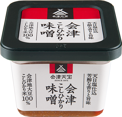 会津こしひかり味噌 500g | 満田屋オンラインショップ