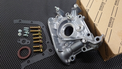 4AG 20バルブ オイルポンプASSY、交換取り付けボルトセット