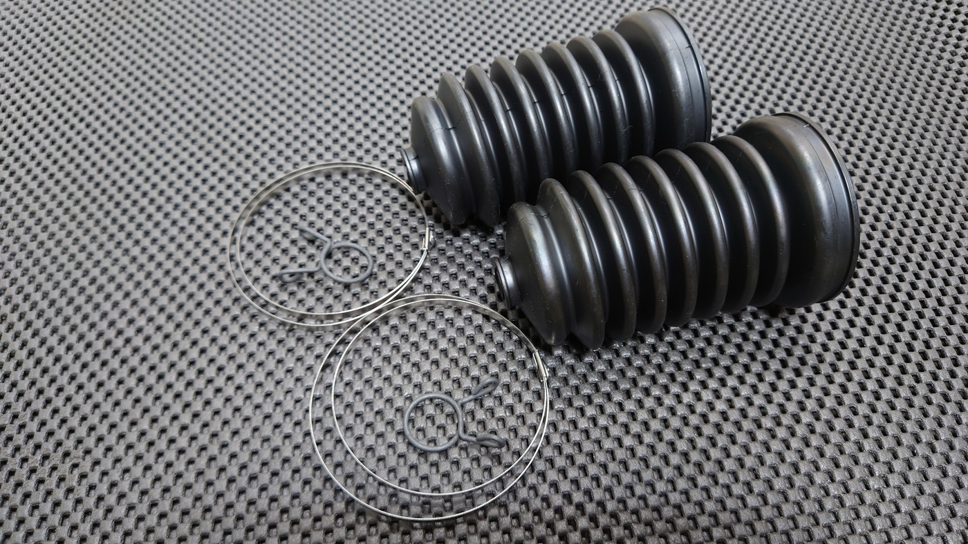 前期GT-APEX（パワステ用） ラックブーツ・クランプ・クリップセット