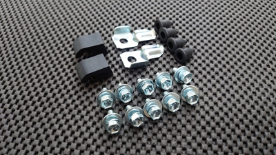 フロントフェンダー取り付けボルト・ナット・ゴム・グロメットセット