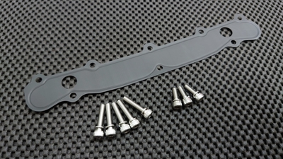 AE101・AE111 4AG 20バルブ純正４連スロットルガスケットNo.2・ステンキャップボルト付