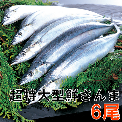 61 超特大型鮮さんま6匹