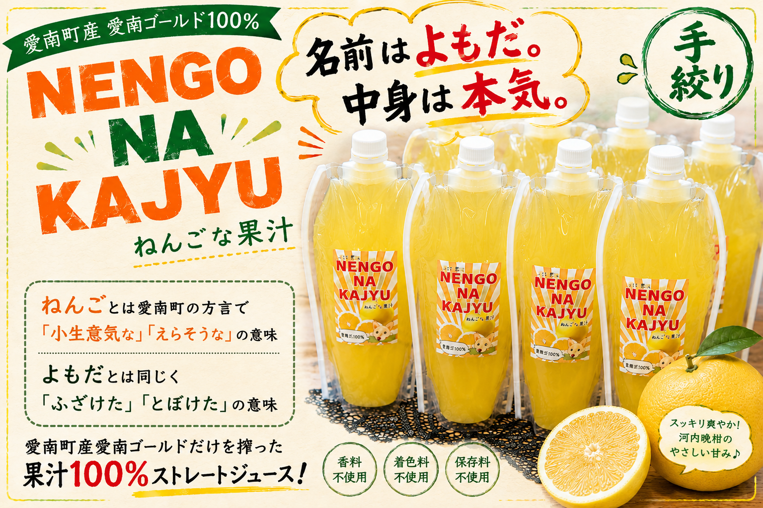 ねんごな果汁