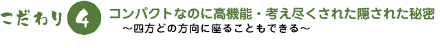 機能とデザイン・扉へのこだわり