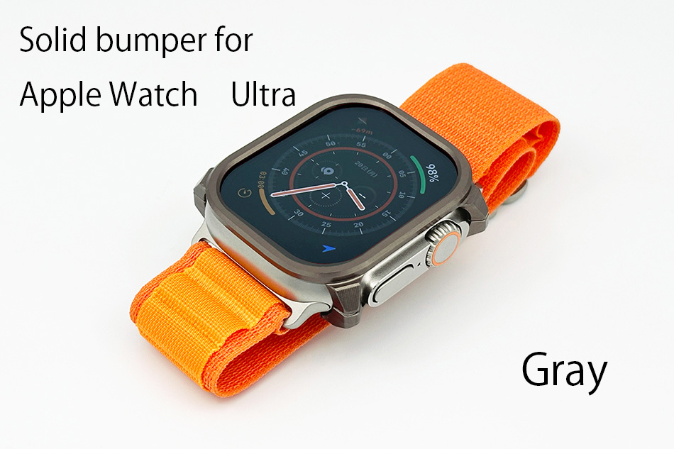 Solid bumper for Apple Watch Ultra/Ultra2用（49mm 