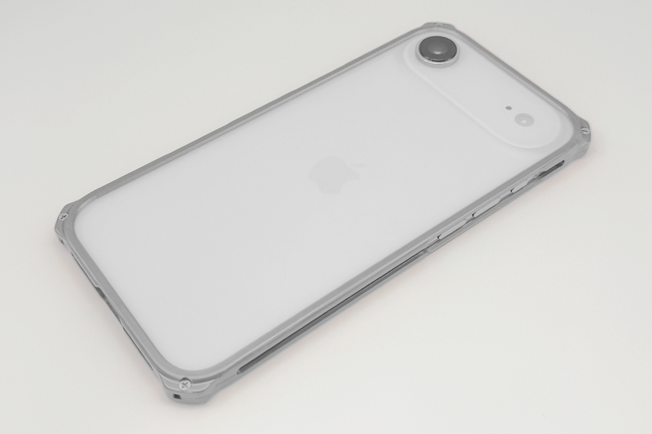 GILD design iPhone Air バンパーフレーム シルバー ソリッドバンパーforiPhoneAir | GILDdesign
