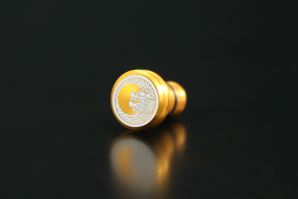 刀剣乱舞　イヤホンジャックカバー　φ3.5mm (アルミ削り出し) 7個 GILD design ギルドデザイン 刀剣乱舞 アルミ削り出しイヤホン