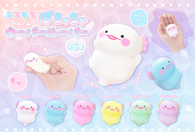 ぷるもち　ころりん　ぽちゃぽちゃ　ウーパールーパー　24入