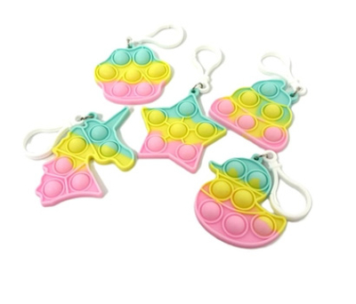 ポコポコプッシュポップキーホルダー　25入