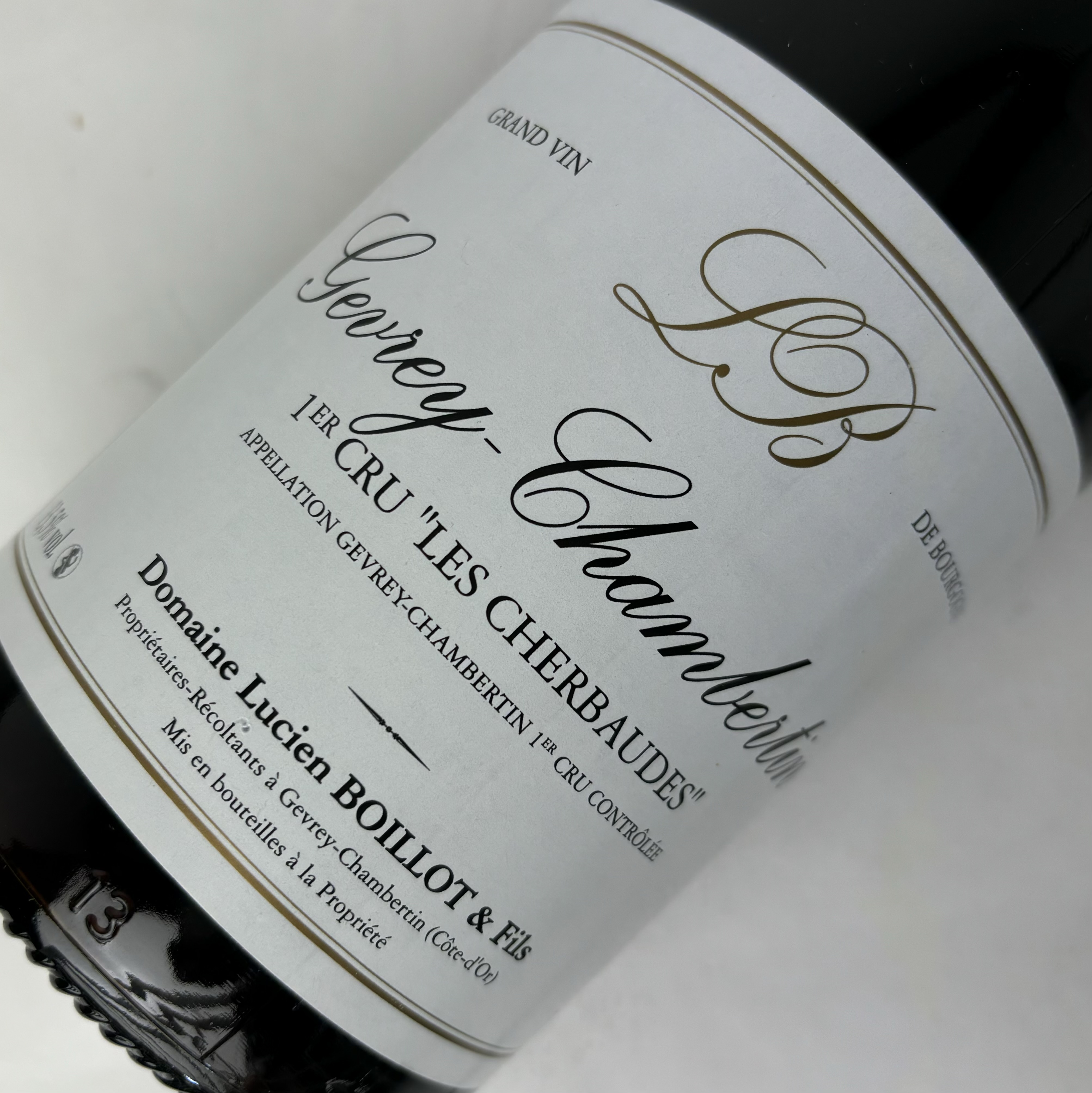 ルシアン ボワイヨ/2022 ジュヴレ シャンベルタン1級レ シェルボード