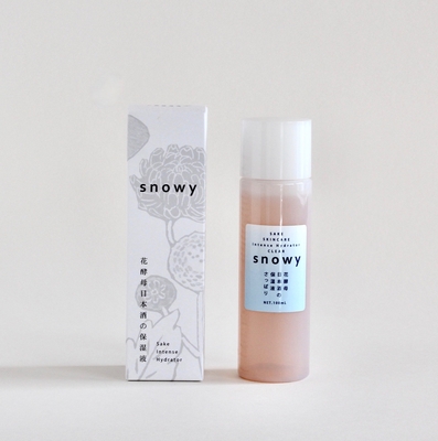 《SALE30%off》混合肌へ｜ snowy 花酵母日本酒の保湿液(普通肌用さっぱりタイプ) (化粧水)