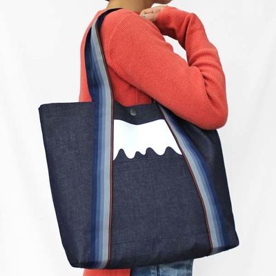 畳縁富士山バッグ