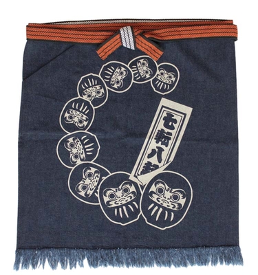 デニム帆前掛け