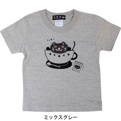 ねこカフェＴシャツ