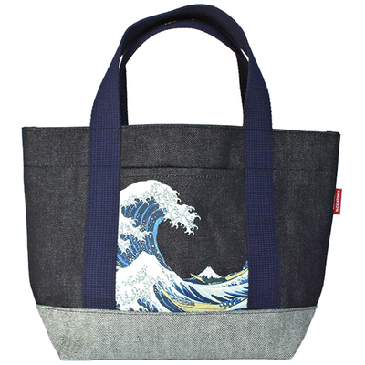 北斎トートバッグ 小