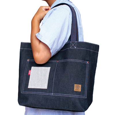 インディゴデニムワークバッグ