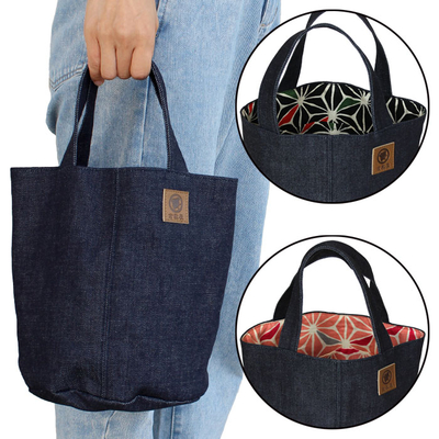 丸底手さげバッグ