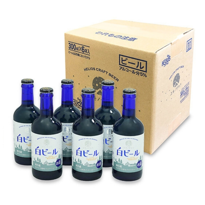 西和賀の特産品】ユキノチカラビール 白ビール6本|にしわがのみせっこ