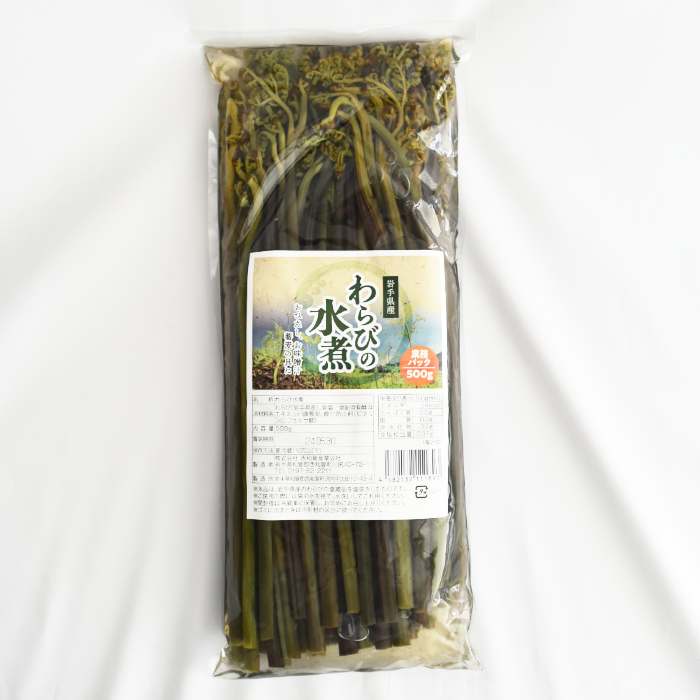 カガさん専用　令和7年岩手県産乾燥わらび　７キロ 西和賀の特産品】西わらびの水煮 業務パック500g|にしわがのみ
