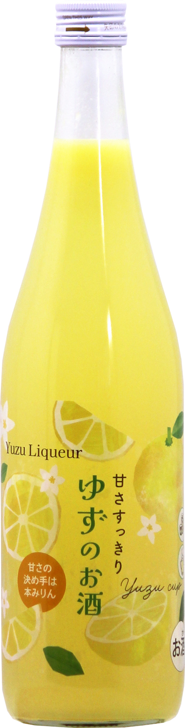 甘強オンラインショップ【焼酎 リキュール】甘さすっきり ゆずのお酒