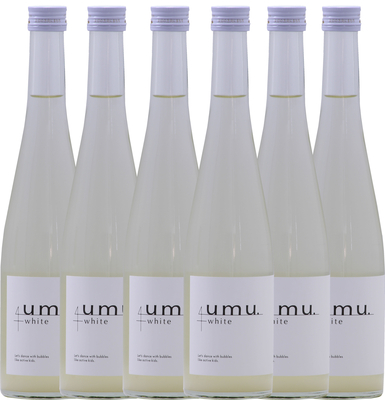 【他商品と一緒に決済しないで下さい】（6本セット送料1800円込み）umu +white　500ml　【店頭受取可能】【要冷蔵クール便】【5500円送料無料対象外】