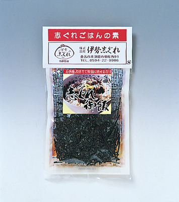 志ぐれごはんの素（2合用・きざみのり付 75g）