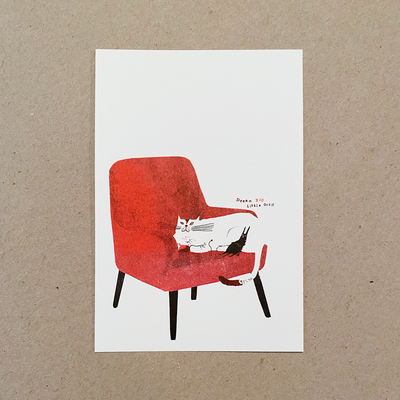 Postcard- Chicken