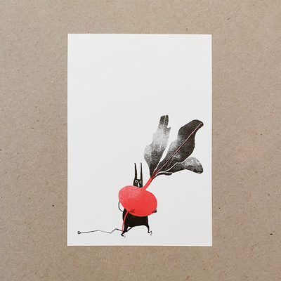Postcard- Raddish