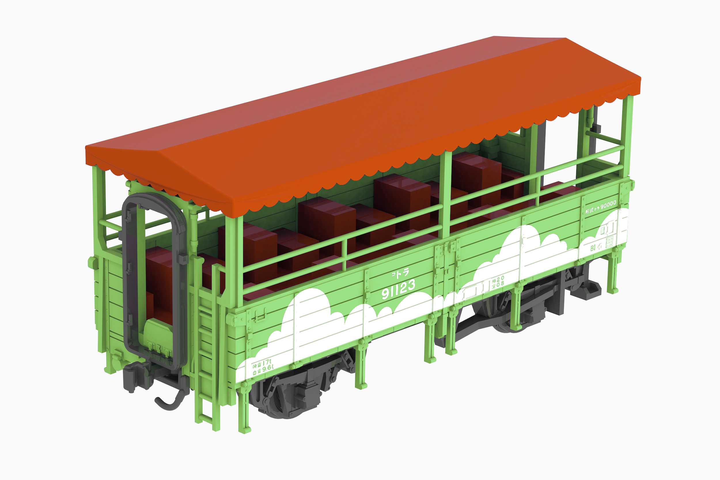 トロッコ列車（メルヘングリーン塗装） | PLUM WebShop
