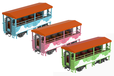 トロッコ列車（メルヘン3色セット）予約特典付【5月発売予定】