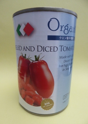 有機ダイストマト缶　