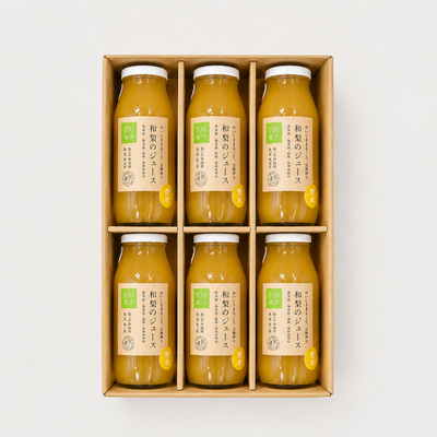 和梨のジュース(180ml) 6本セット