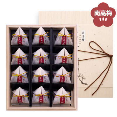 南高梅茜姫 桐箱詰合せ [24粒入(12粒&times;2段)]