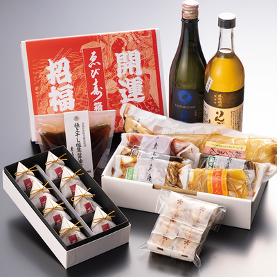 【予約販売中】12月1日から1月3日までの発送となります　開運ゑび寿箱【寿】