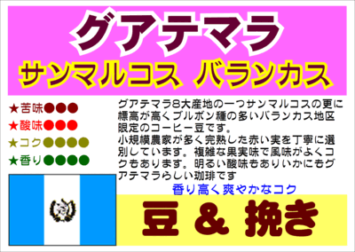 グアテマラ サンマルコス