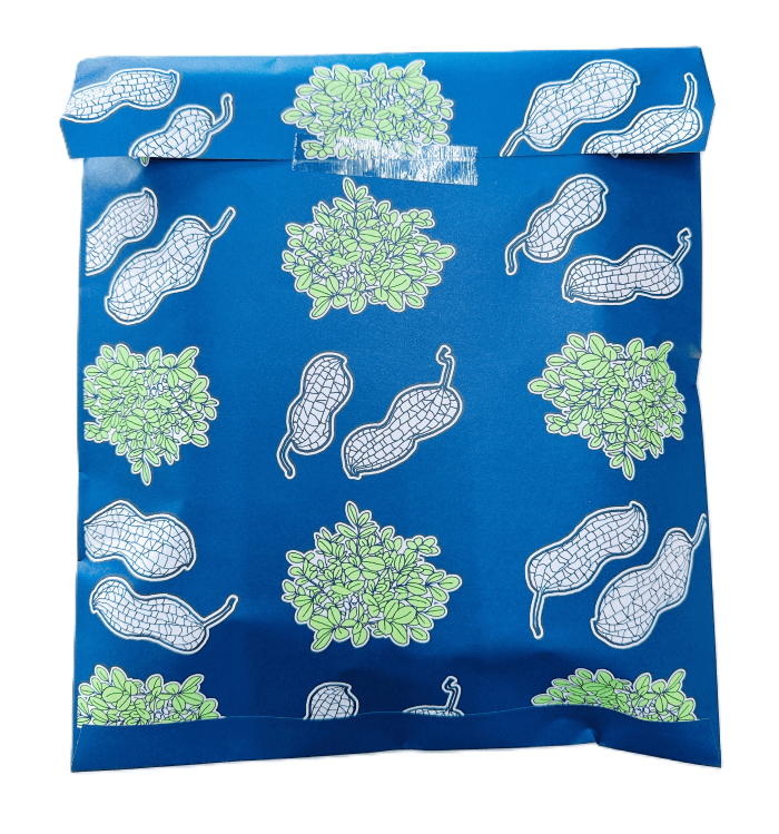 包装紙（袋タイプ）裏面