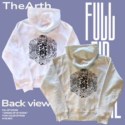 達磨 ZIPパーカー