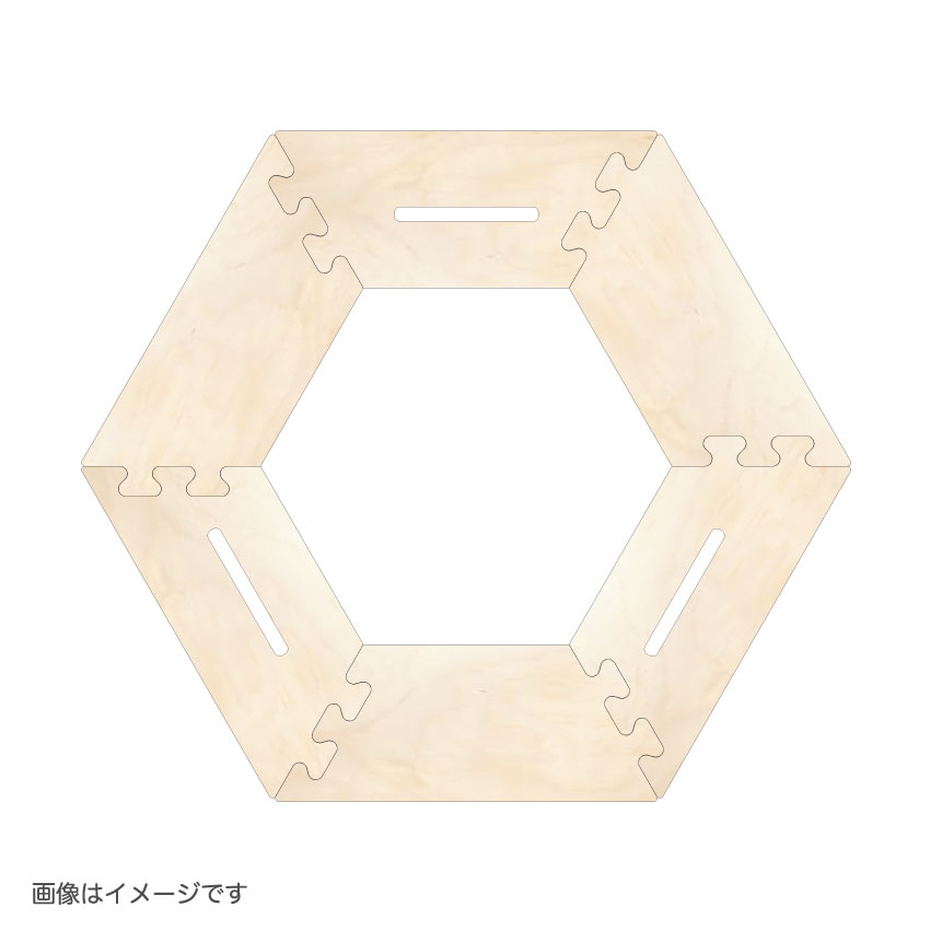 the arth しま次郎 ヘキサテーブル ウレタンve - テーブル・チェア  